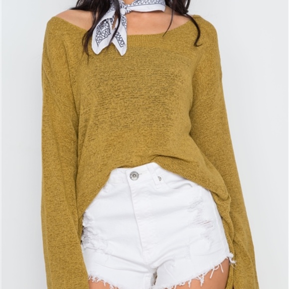 GOLDEN OLIVE HIGH LOW TOP - Picture 2 of 5